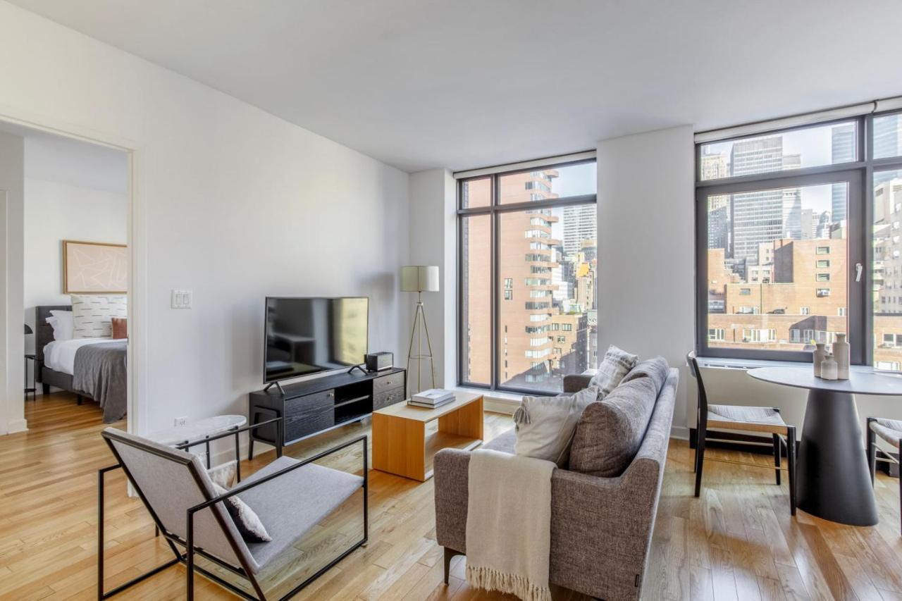 Apartamento Murray Hill 1br W Gym Laundry Rooftop Nyc-1305 Nova York